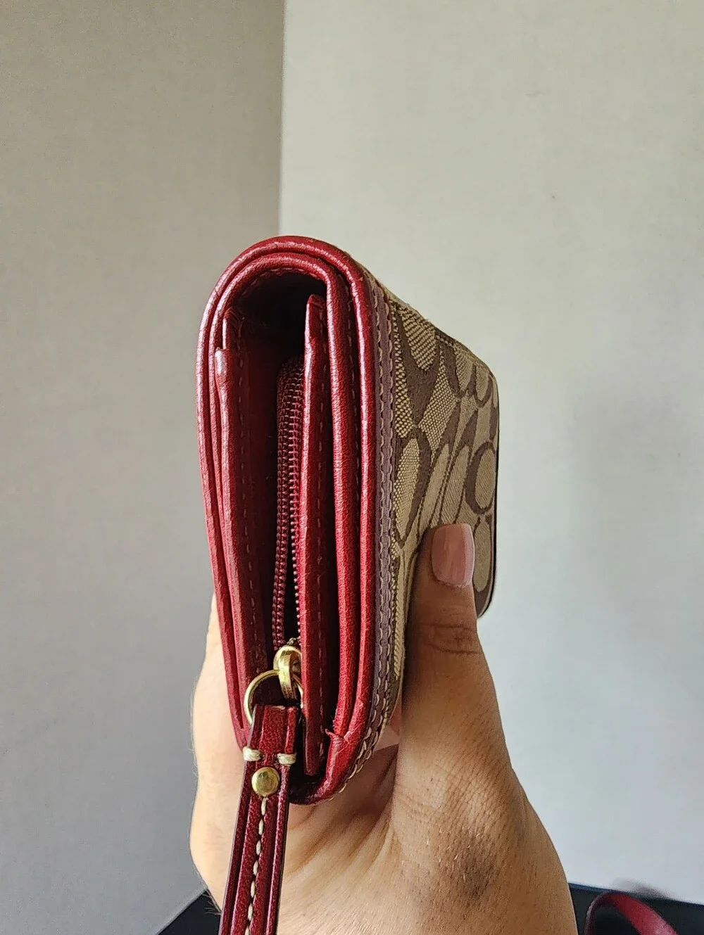 Coach Hampton Signature Medium Carryall & Wallet, EUC, 2007, 11071